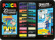 Pennarello Posca uni manga hero ass valigia 20 pz