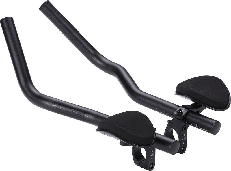 Bicicleta de carreras aerobar ciclismo bbb - manillar de aluminio ajustable - aerobarra con reposabrazos - manillar contrarreloj - manillar de triatlón - compatible con manillar de bicicleta de 25,4 o 31,8 mm - aerobase bhb-52