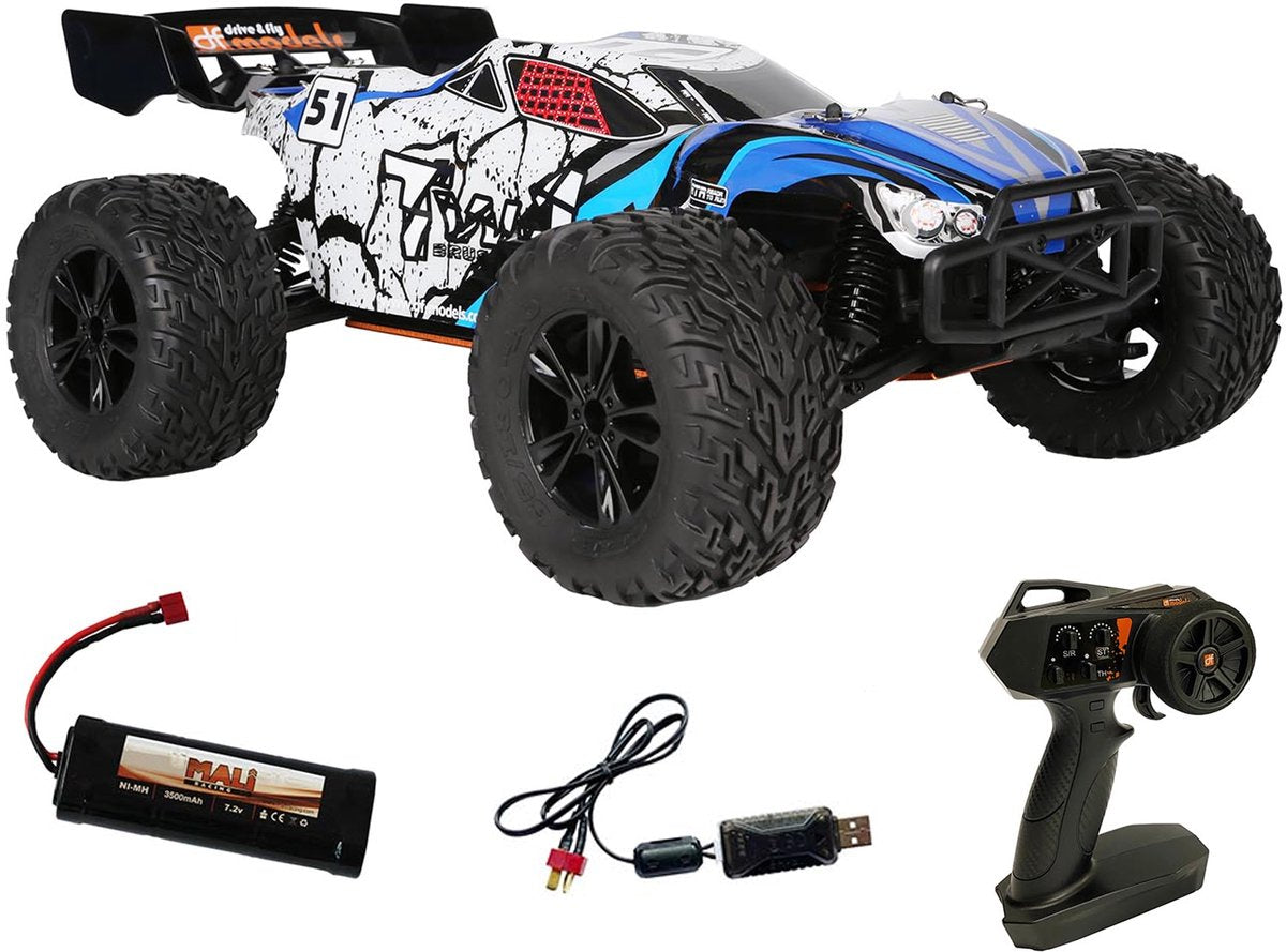 Df-models tw-1 truggy 5.1 spazzolato 1:10xl - pronto per l'uso