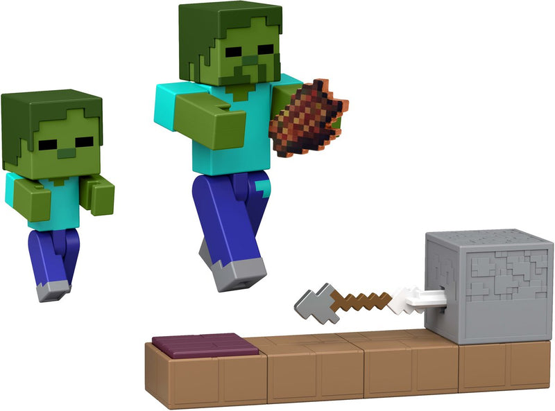 Juguete miniatura minecraft 8cm