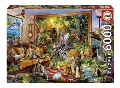 Educa - puzzle - 6000 piezas - un paso al mundo