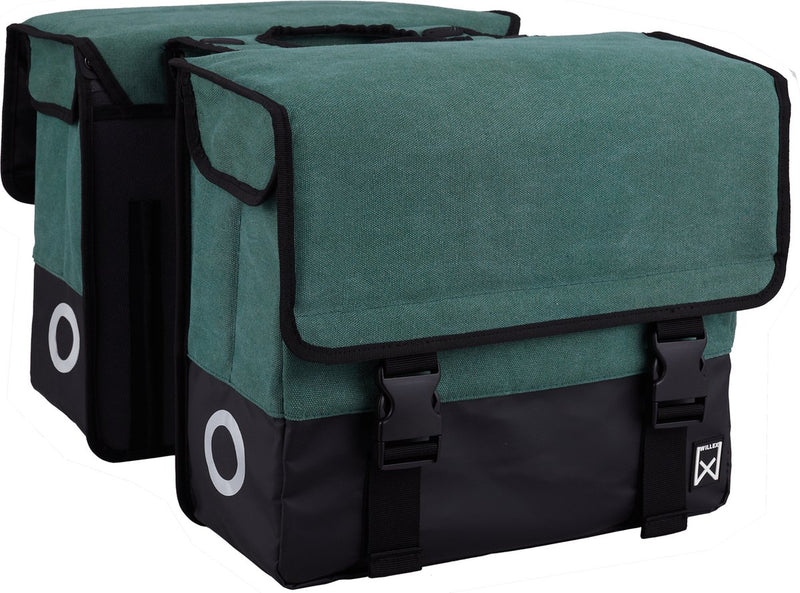 Willex - doppia tela plus - 30 litri - montaggio universale - extra forte - verde nero opaco