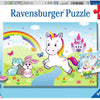 Ravensburger puzzel sprookjesachtige eenhoorn - 2x24 stukjes - kinderpuzzel