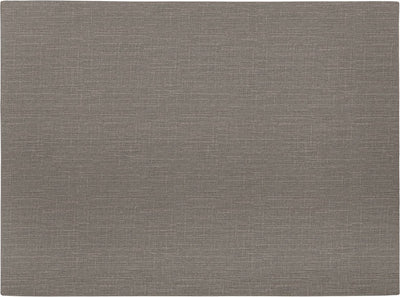 Mantel individual Mesapiu aspecto lienzo - rectángulo - 33 x 45 cm - antracita - juego de 4