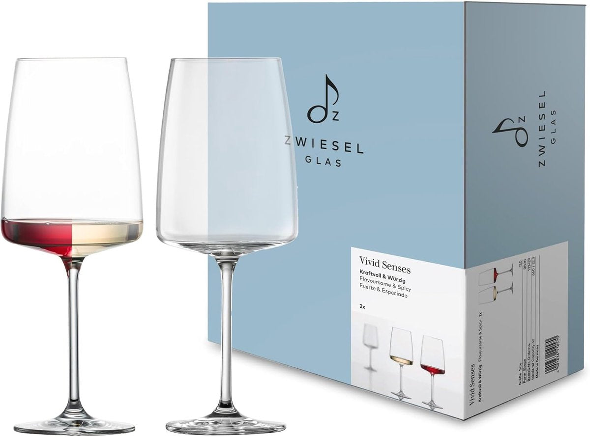 Zwiesel glas vivid senses wijnglas flavour spicy 130 - 0.66 ltr - set van 2