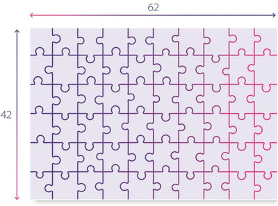 Clementoni - puzzle - 60 pezzi - minnie mouse happy helper - puzzle per bambini dai 4 anni