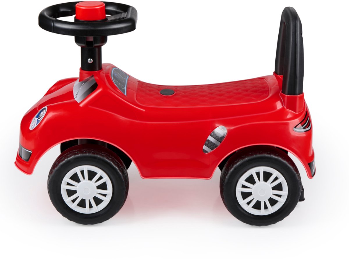 Let's play eddy toys loopauto - ride-on auto voor peuters - loopwagen met claxon