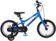 Bicicleta infantil Volare venom - niño - 14 pulgadas - azul - dos frenos de mano
