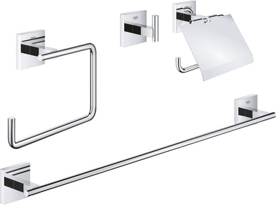 Grohe start cube accessory set 4-in-1 - chrome 41115000