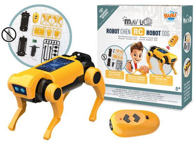 Buki - cane robot - tecnologia di costruzione - telecomando - energia solare - giocattoli educativi