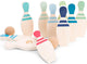 BS Toys Set de bolos de madera, 12dlg.