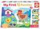 Educa - mijn eerste puzzel - mama en baby - 4 puzzels van 3-4-5 stukjes