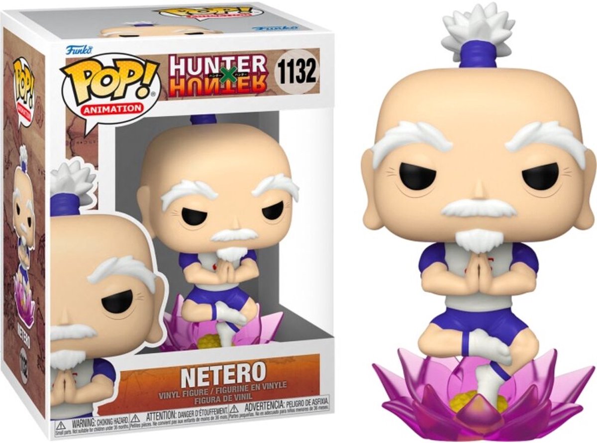 Funko hunter x hunter collectible figure pop! animation netero 9 cm multicolours
