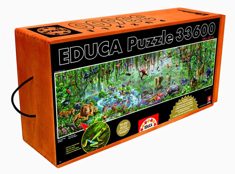 Educa - puzzel - wildlife - 33600 stukjes - legpuzzel