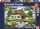Schmidt - Puzzle - Romantica casa di campagna - 500 pezzi - Bambini - da 10 anni