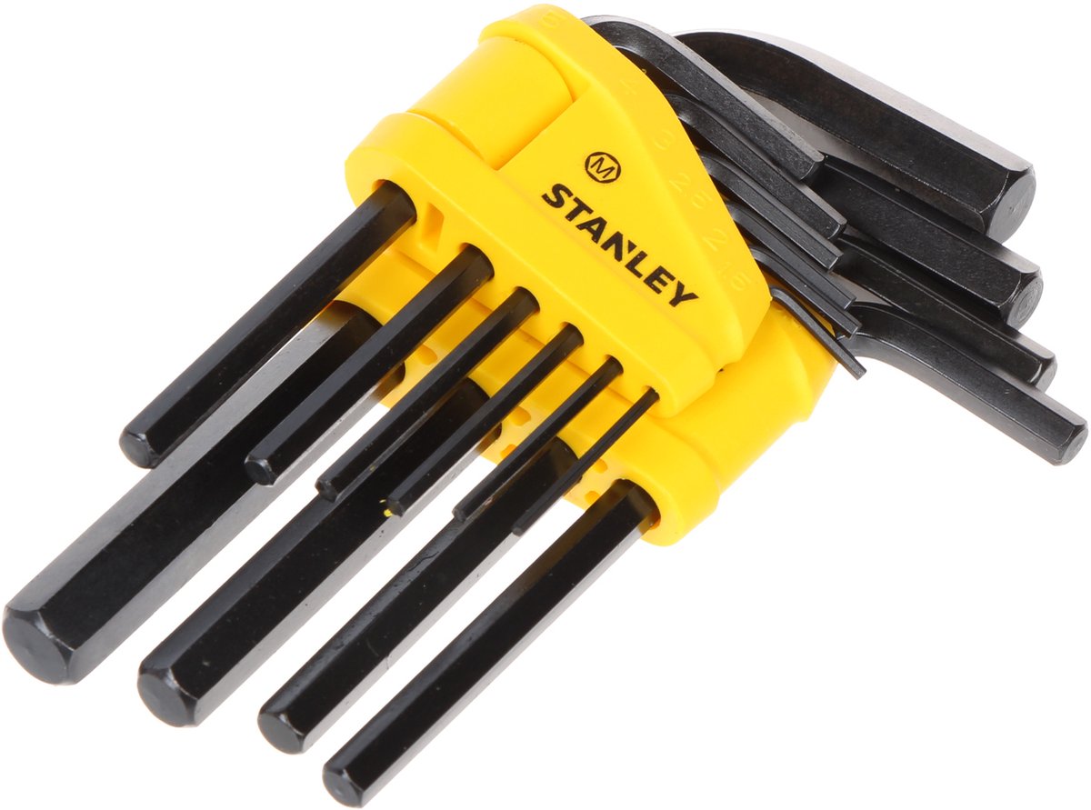Set chiavi a L Stanley 10 pezzi 1,5-10 mm 0-69-253