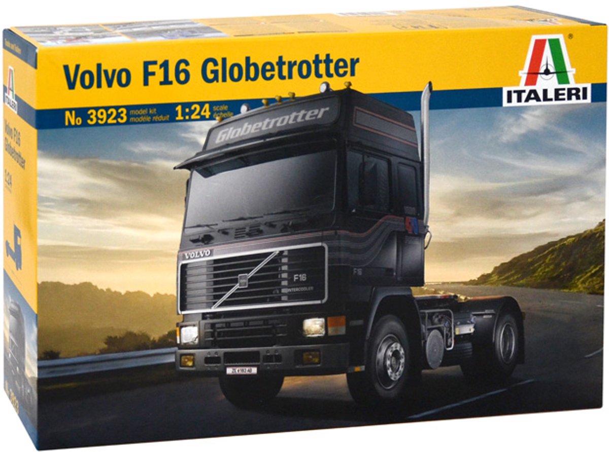 Italeri model kit camion - 3923 volvo f16 Globetrotter plastica - 1:24 - modellismo