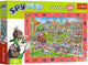 Puzzle Trefl 100 pezzi - ragazzo spia - città - puzzle di osservazione.