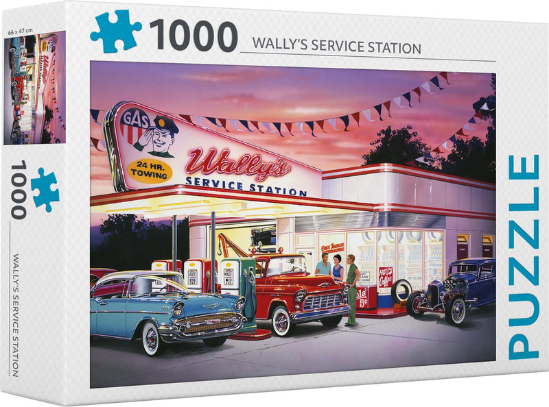 Rebo puzzle wally's servizio 1000 pezzi