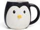 Balvi bicchiere pinguino pingo in ceramica nera