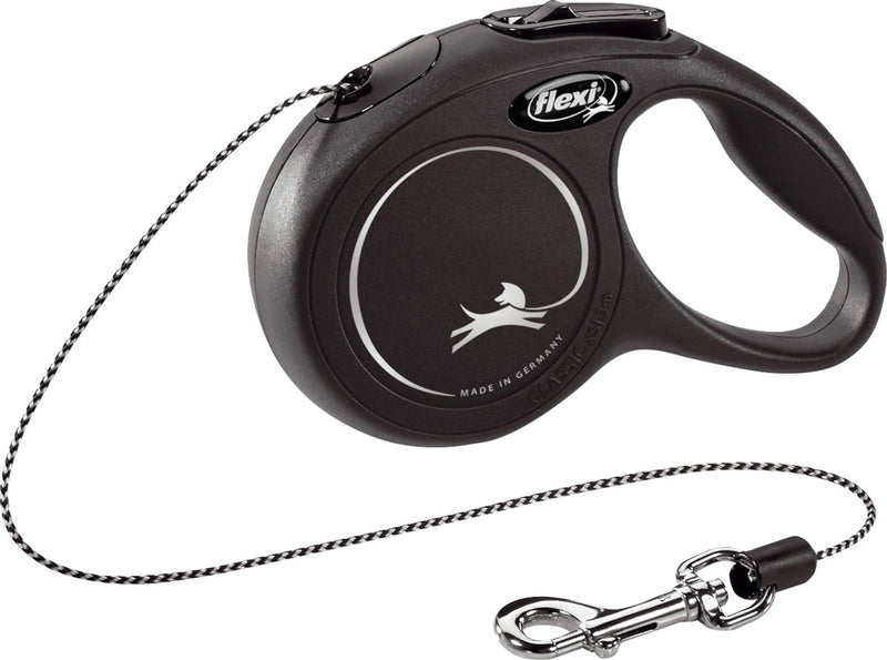 Flexi Rollijn Cord Black