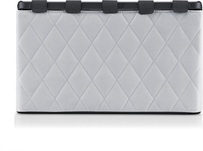 Reisenthel frame box l caja de almacenamiento - 27l - marco rombo gris claro