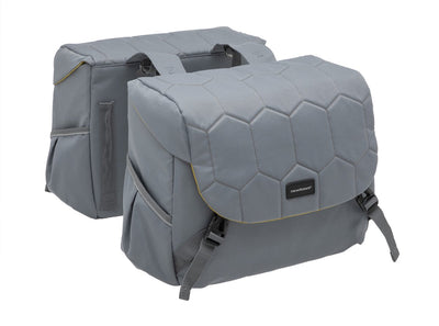 Mondi Joy Double Bicycle Bag - Gray