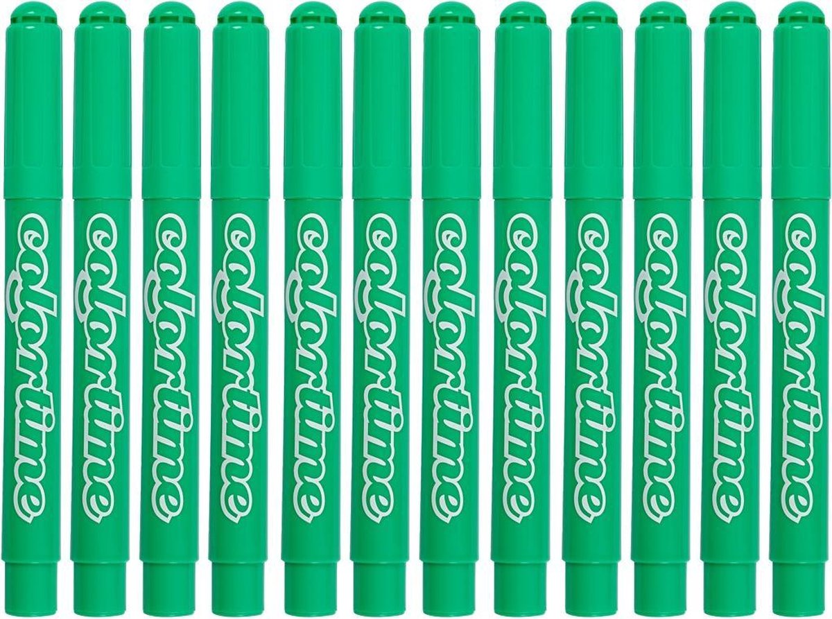 Marcatori jumbo verde chiaro, 12 °.