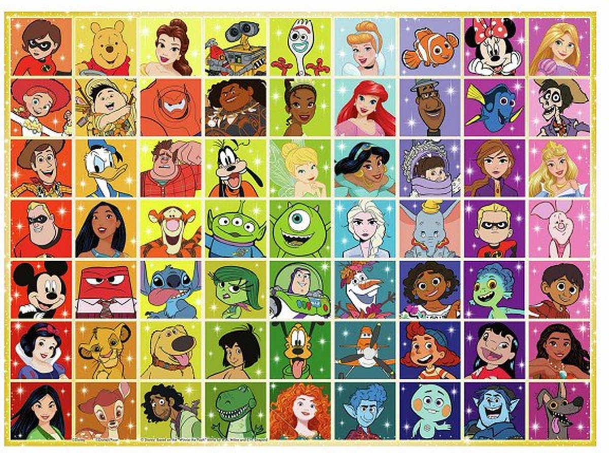 Ravensburger collage jigsaw puzzle, 100th.