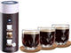 Bicchiere caffè Leonardo Gocce 220ml - set 3 bicchieri - con sottobicchieri