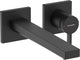 Hansgrohe tecturis e monocomando - rubinetto lavabo ad incasso - per montaggio a parete - bocca 22,5 cm - nero opaco