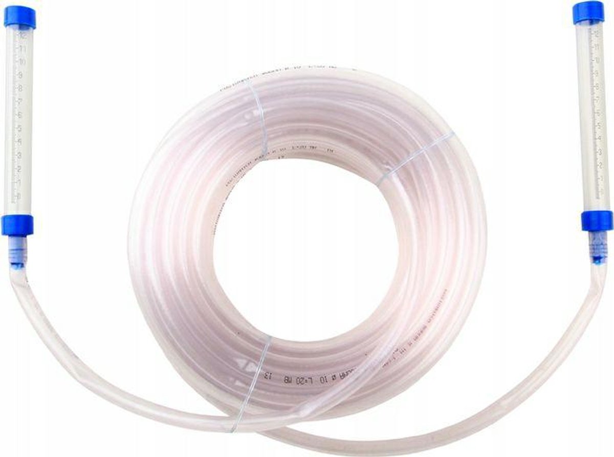 Vorel 16000 - waterpas met slang - 15m - pvc - nauwkeurig