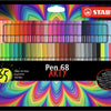 Stabilo pen 68 - viltstift - arty - set met 65 stuks