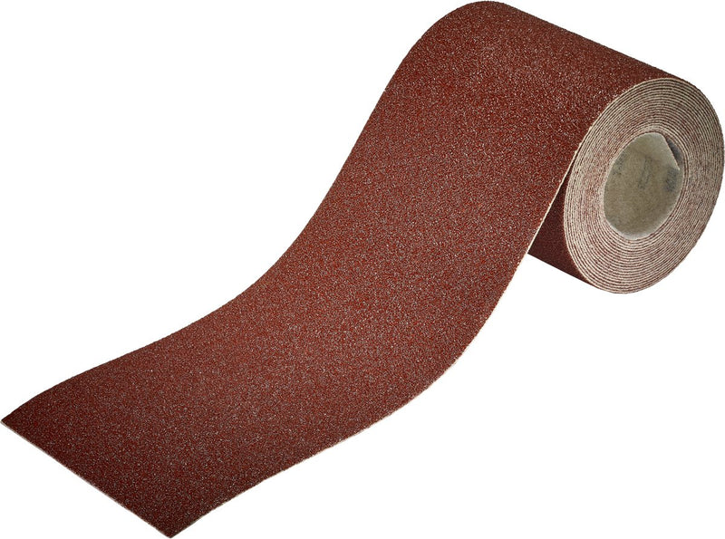 Wolfcraft - carta vetrata grana 60 - rotolo da 5 metri - 93 mm - per legno metallo - 5810000