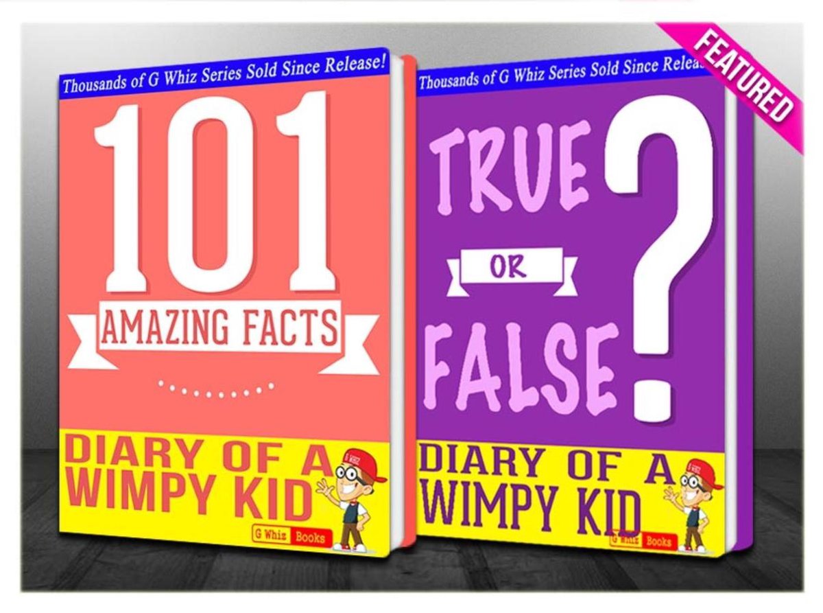 Imp gwhizbooks.com - diario de un niño wy - 101 hechos sorprendentes ¿verdaderos o falsos?