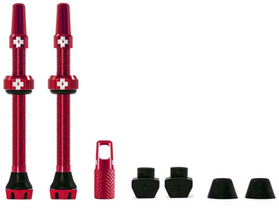 Set valvola tubeless Muc-off 60mm rosso
