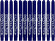 Marcadores jumbo azul oscuro, 12º.