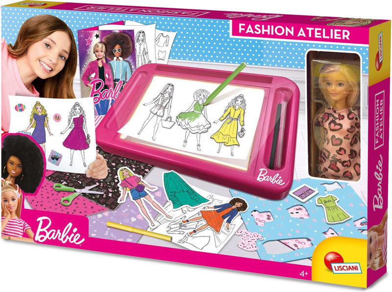 Muñeca barbie fashion atelier con lisciani