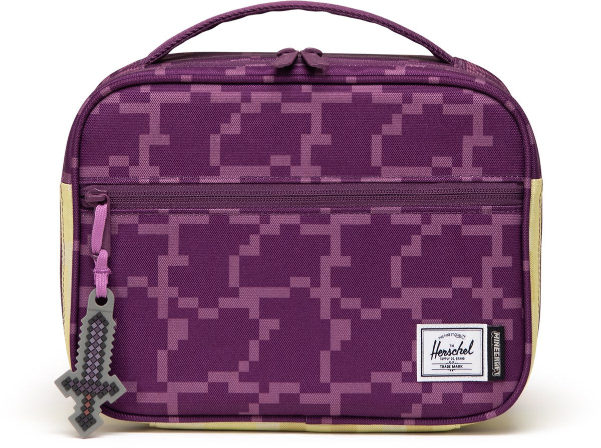 Herschel minecraft pop quiz lunch box - the end