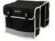 Dunlop - dubbele fietstas - zwart - 26 l