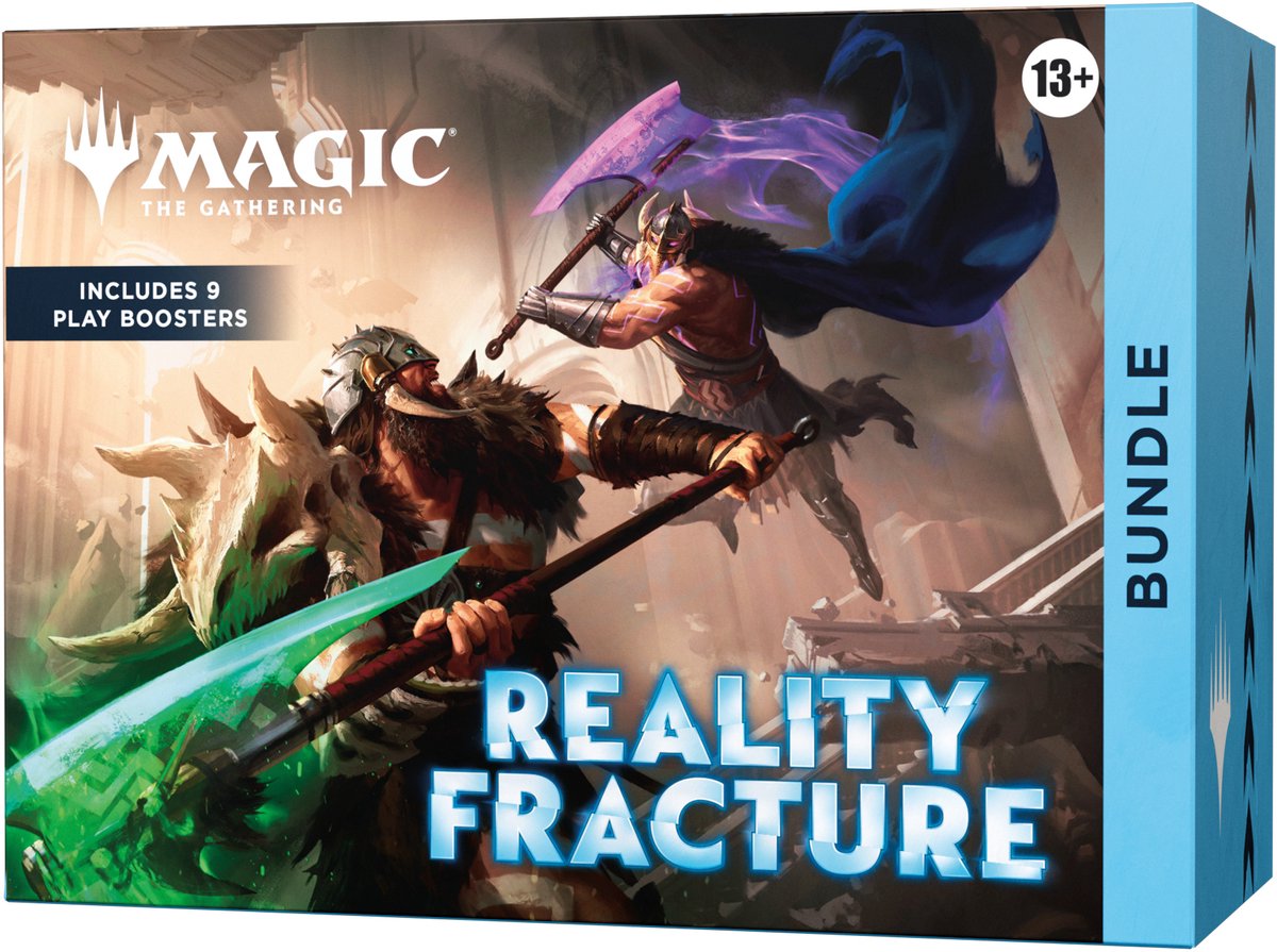 Magia la magia della raccolta: il pacchetto di fratture della realtà che si riunisce | include 9 buste di gioco, 30 paesi, 1 carta promozionale foil con illustrazione alternativa + accessori esclusivi