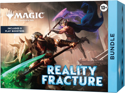 Magia, la magia que se acumula: el paquete de fractura de la realidad que se acumula | Incluye 9 sobres de juego, 30 países, 1 tarjeta promocional de arte alternativo metalizada + accesorios exclusivos.