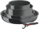 Tefal ingenio renew - juego de sartenes - 5 piezas - sin pfas - cerámica - inducción - apilable - mango extraíble