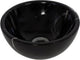 Plieger mini round waskom - 26x26x12cm - marmer zwart