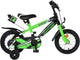 Volare sportivo kinderfiets - jongens - 12 inch - groen zwart