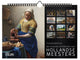 Calendario de cumpleaños sin marca sin marca, las pinturas más bellas de maestros holandeses