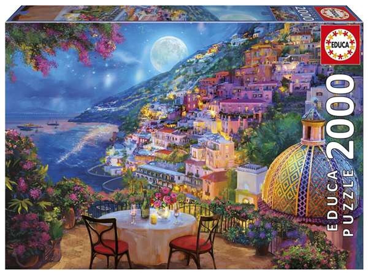 Educa legpuzzel positano date night 2000 stukjes volwassenen.