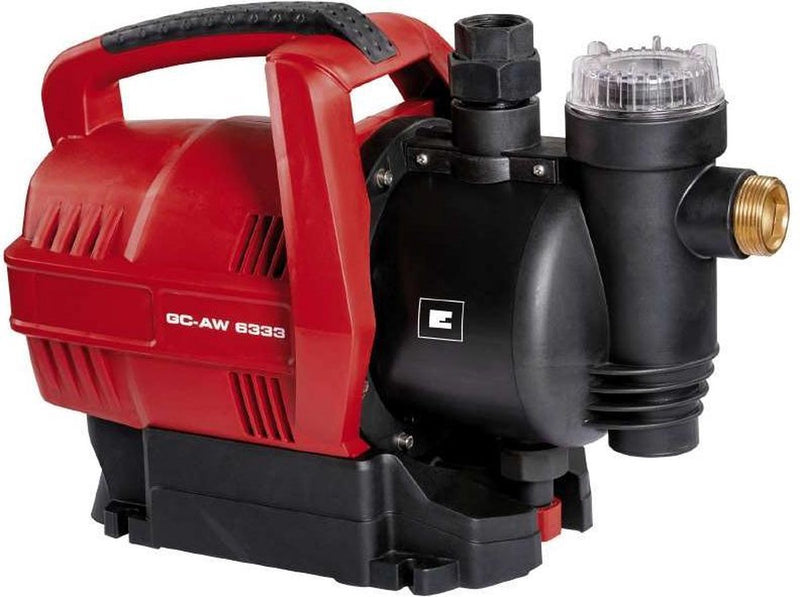 Pompa da giardino elettrica automatica Einhell GC-AW 6333 - 630 W - 3,6 bar - 3.300 l h - max. prevalenza di mandata: 36 m - max. altezza di aspirazione: 8 m - funzione automatica