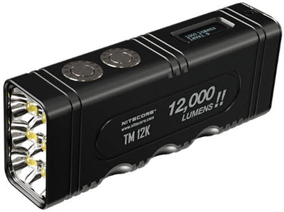 Linterna recargable nitecore tm12k