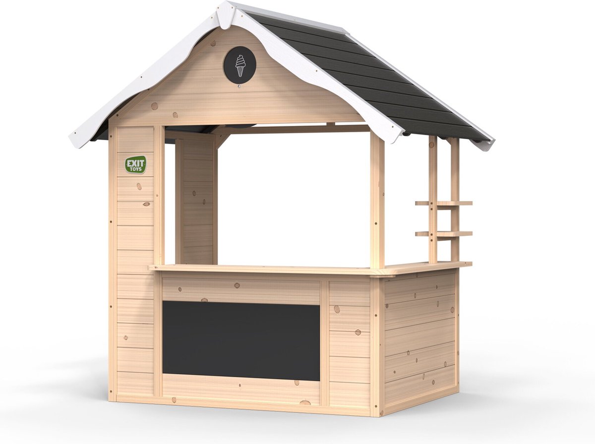 Exit Toys Exit casetta in legno Hika - casetta da esterno - legno FSC - bambini